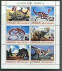 Angola 2000 Dinosaurs shtlt cont